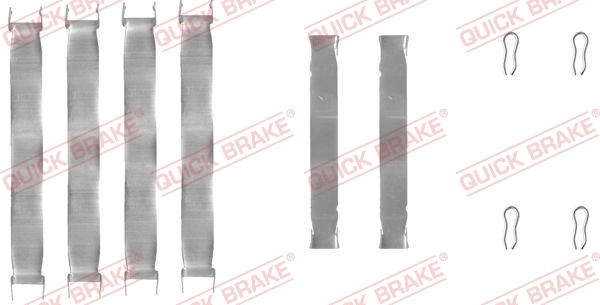 QUICK BRAKE Kit accessori, Pastiglia freno 109-0937