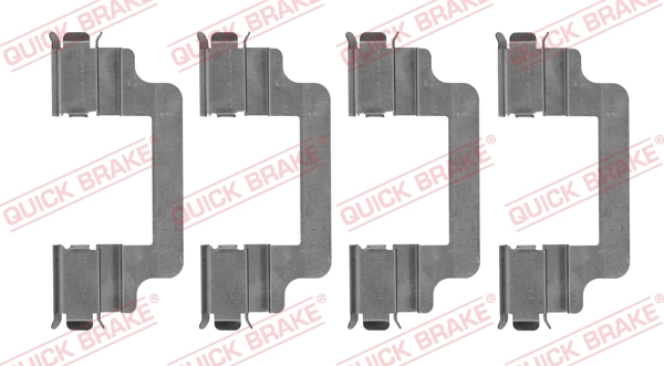 QUICK BRAKE Kit accessori, Pastiglia freno 109-1779