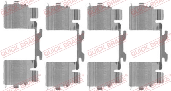 QUICK BRAKE Zubehörsatz, Scheibenbremsbelag 109-1725