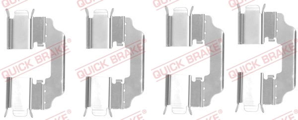 QUICK BRAKE 액세서리 세트, 디스크 브레이크 라이닝 109-1770