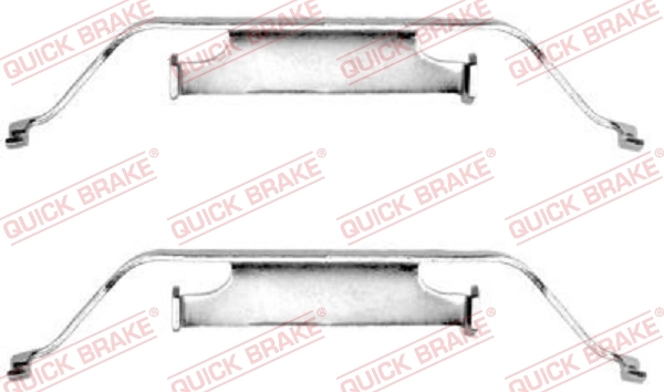 QUICK BRAKE Kit accessori, Pastiglia freno 109-1096
