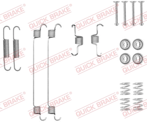 QUICK BRAKE مجموعة الملحقات، نعل الكبح 105-0018