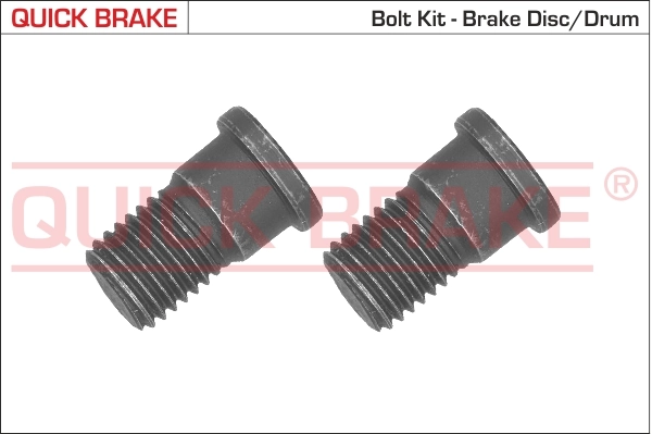 QUICK BRAKE Kit bulloni, Disco freno 11666K