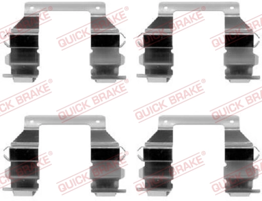 QUICK BRAKE Zubehörsatz, Scheibenbremsbelag 109-1103