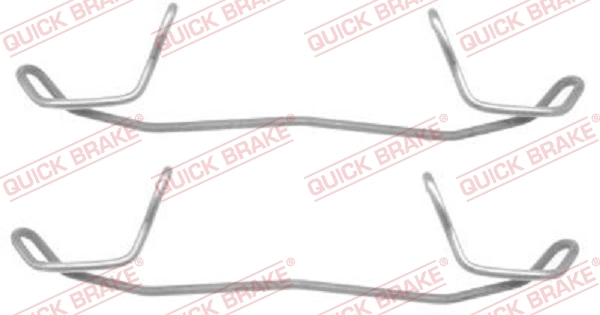 QUICK BRAKE Kit accessori, Pastiglia freno 109-1123