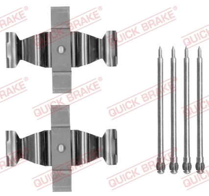 QUICK BRAKE Kit accessori, Pastiglia freno 109-1803