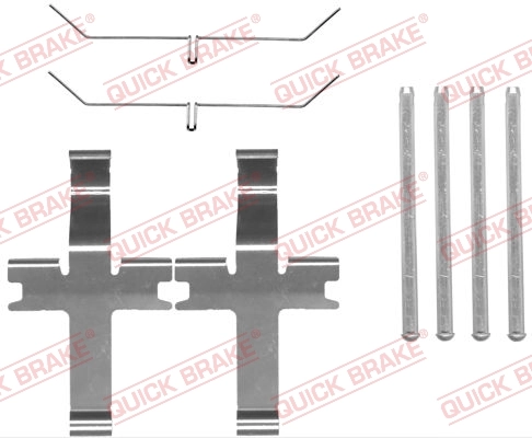 QUICK BRAKE Zubehörsatz, Scheibenbremsbelag 109-1819
