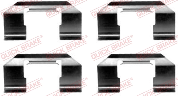 QUICK BRAKE Kit accessori, Pastiglia freno 109-1174
