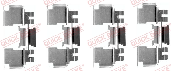 QUICK BRAKE Kit de accesorios, pastillas de frenos 109-1621