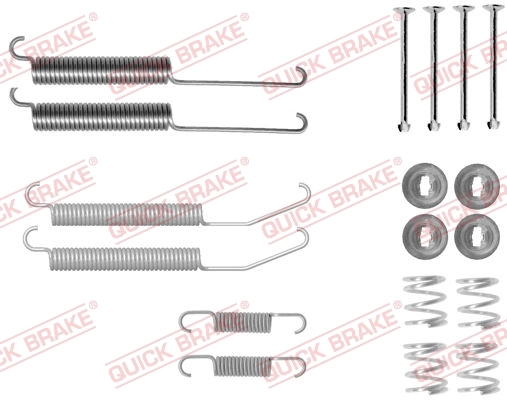 QUICK BRAKE Kit de acessórios, maxilas do travão 105-0845