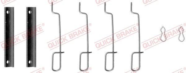 QUICK BRAKE アクセサリセット、ディスクブレーキパッド 109-0992