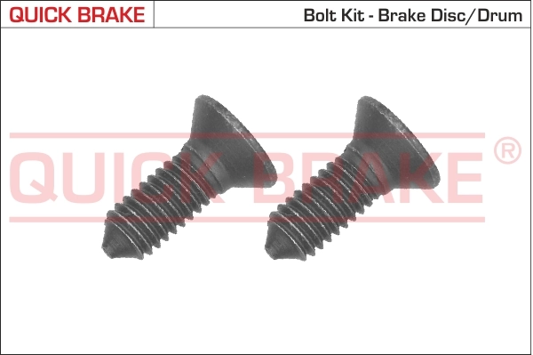 QUICK BRAKE Schraubensatz, Bremsscheibe 11667K