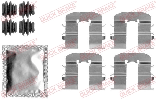 QUICK BRAKE Zubehörsatz, Scheibenbremsbelag 109-1814