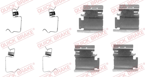 QUICK BRAKE Kit accessori, Pastiglia freno 109-1218