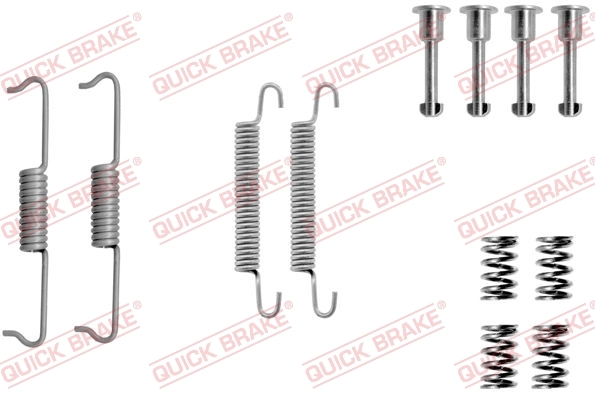 QUICK BRAKE Kit accessori, Ganasce freno stazionamento 105-0841