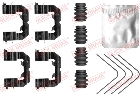 QUICK BRAKE Zubehörsatz, Scheibenbremsbelag 109-0118