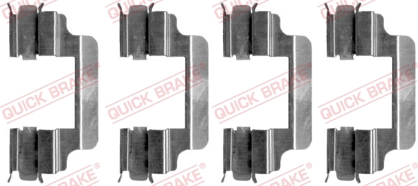 QUICK BRAKE Kit accessori, Pastiglia freno 109-1231