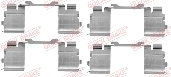 QUICK BRAKE Kit accessori, Pastiglia freno 109-1730