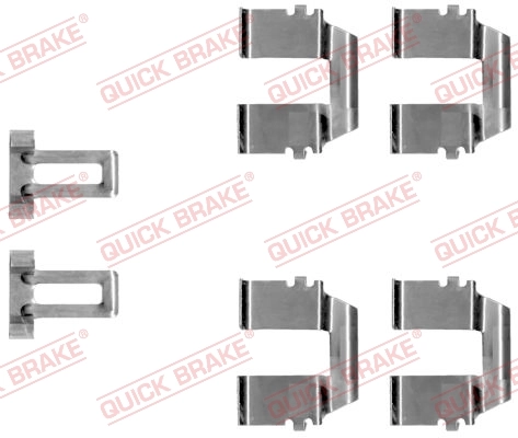 QUICK BRAKE Kit accessori, Pastiglia freno 109-1233