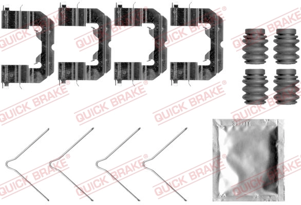 QUICK BRAKE Zubehörsatz, Scheibenbremsbelag 109-0089