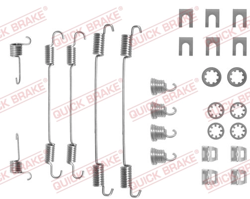 QUICK BRAKE Accessory Kit, brake shoes 105-0656