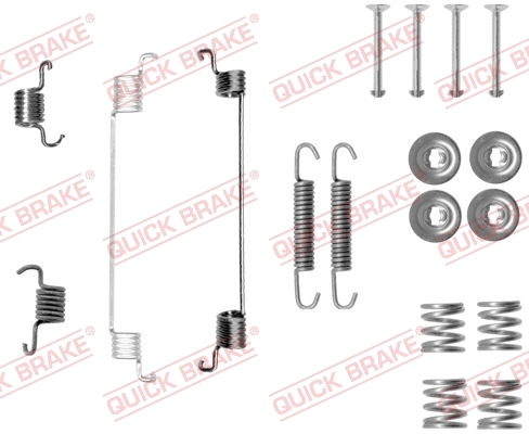 QUICK BRAKE Kit accessori, Ganasce freno 105-0014