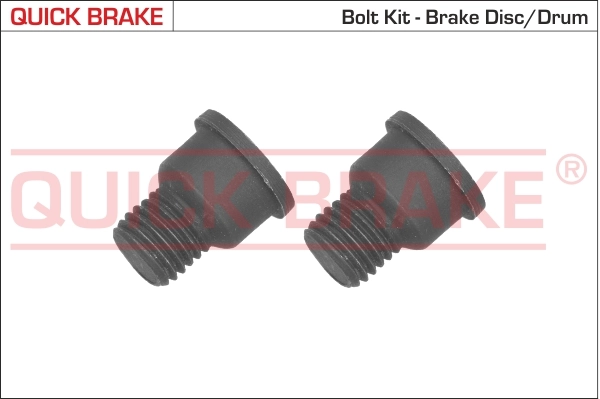 QUICK BRAKE Kit bulloni, Disco freno 11664K