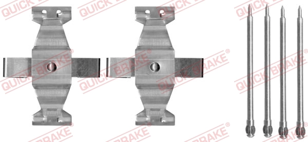QUICK BRAKE Kit accessori, Pastiglia freno 109-1636
