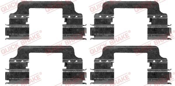QUICK BRAKE Kit accessori, Pastiglia freno 109-1864