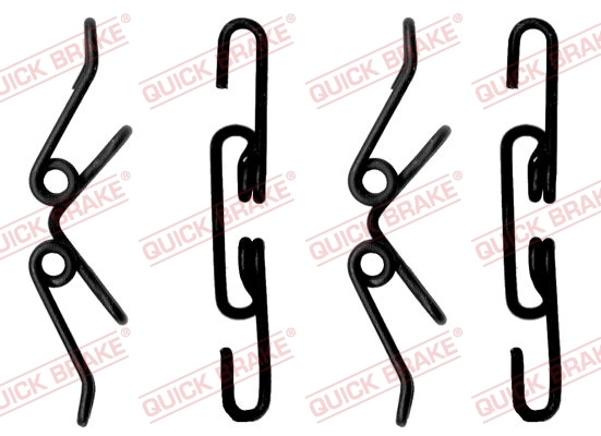 QUICK BRAKE Aksesuar seti, diskli fren balatası 109-1220