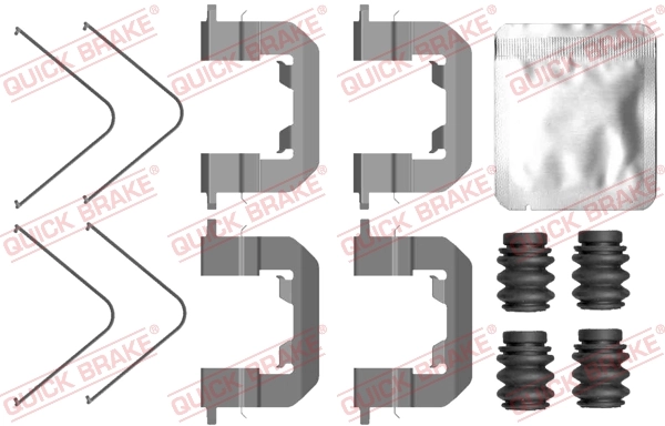 QUICK BRAKE Kit accessori, Pastiglia freno 109-0123