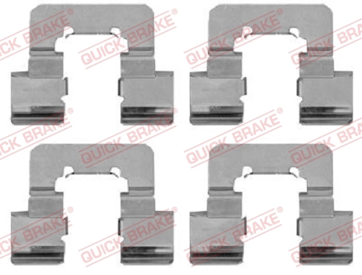 QUICK BRAKE Kit accessori, Pastiglia freno 109-1781