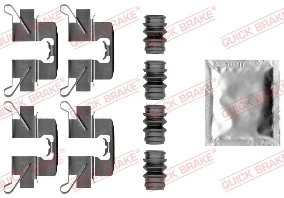QUICK BRAKE Zubehörsatz, Scheibenbremsbelag 109-0047