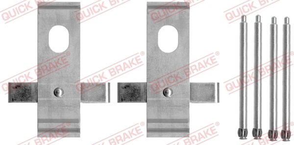 QUICK BRAKE Kit accessori, Pastiglia freno 109-1634
