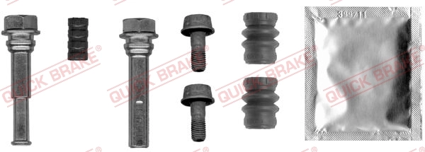 QUICK BRAKE Führungshülsensatz, Bremssattel 113-0012X
