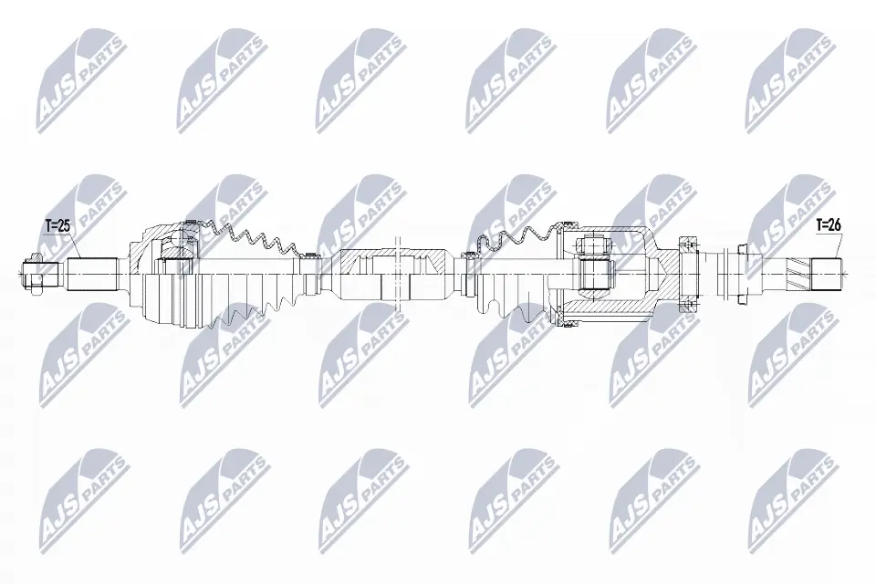NTY 驱动轴 NPW-RE-140