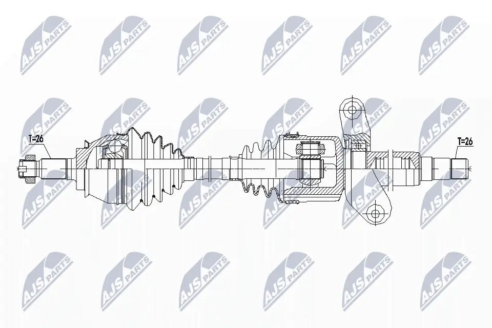 NTY 구동축 NPW-BM-137