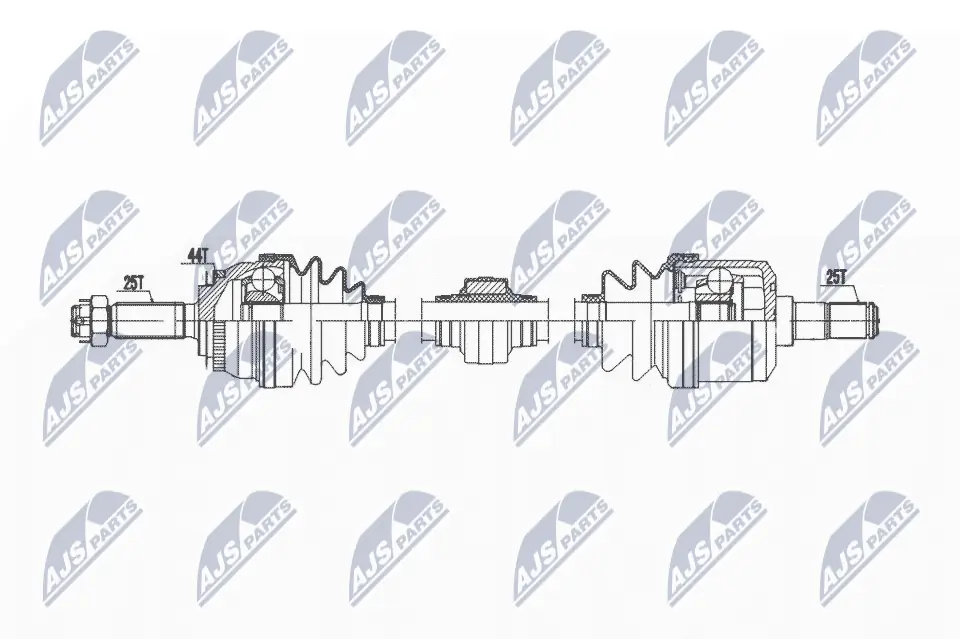 NTY Veio de transmissão NPW-HY-613