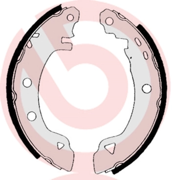 BREMBO Fren pabuç takımı S 23 507