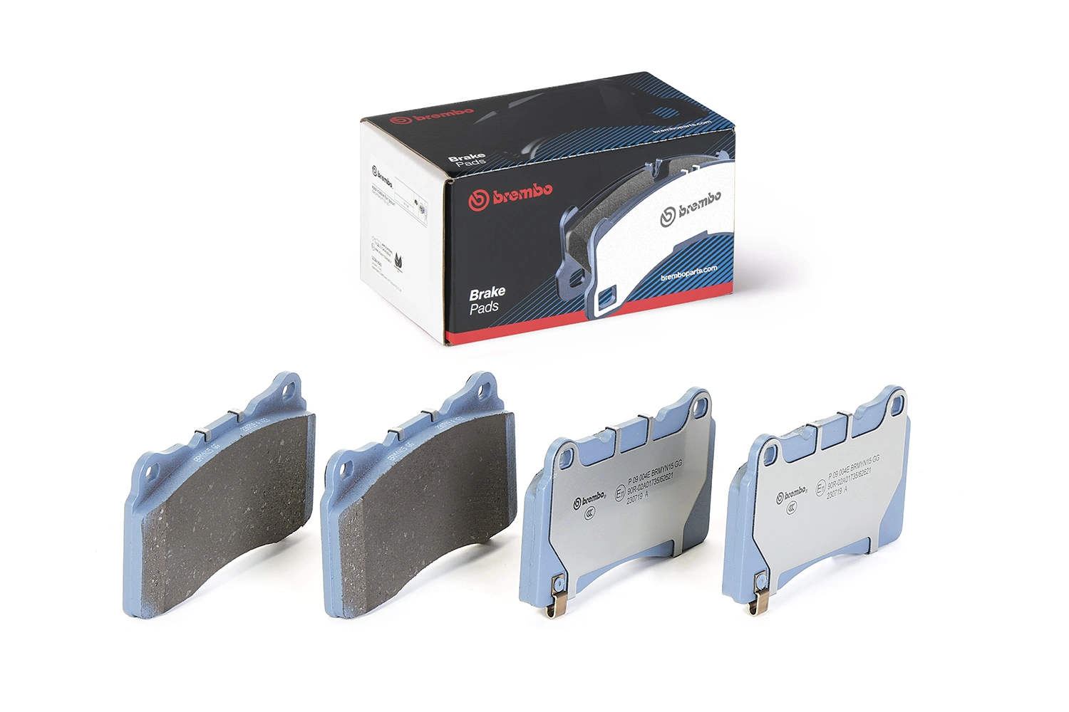 BREMBO Set Pad Brek, Brek Piring P 09 004E