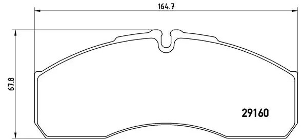 BREMBO 브레이크 패드 세트, 디스크 브레이크 P A6 022