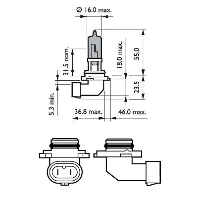 PHILIPS 9006WVUB1