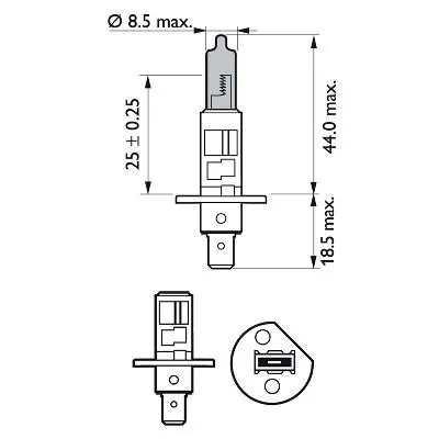 PHILIPS 12258WVUB1