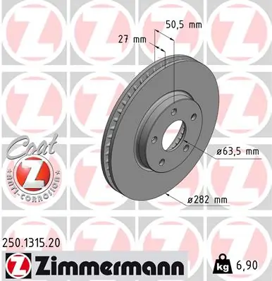 ZIMMERMANN Cincin rem 250.1315.20