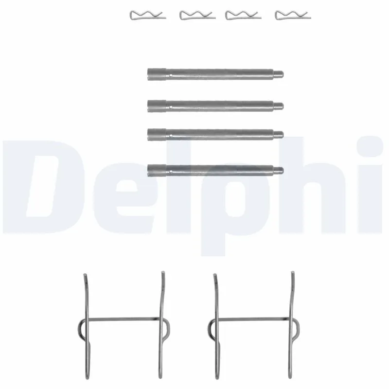 DELPHI Zubehörsatz, Scheibenbremsbelag LX0154