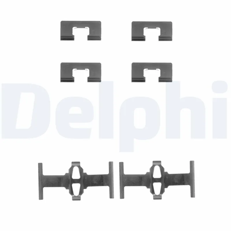 DELPHI Aksesuar seti, diskli fren balatası LX0197