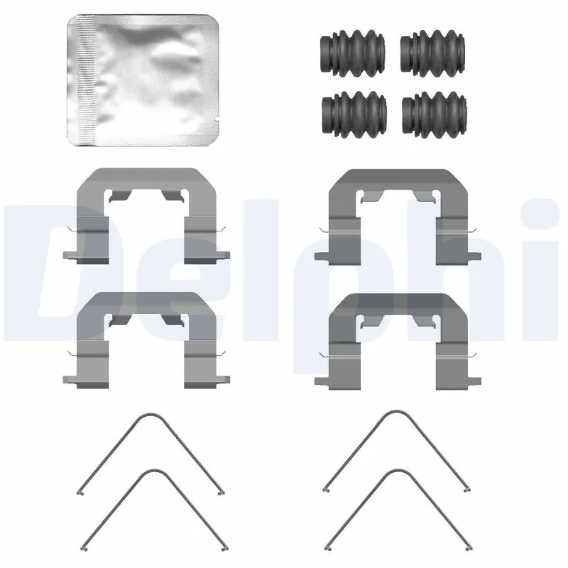 DELPHI Kit accessori, Pastiglia freno LX0771