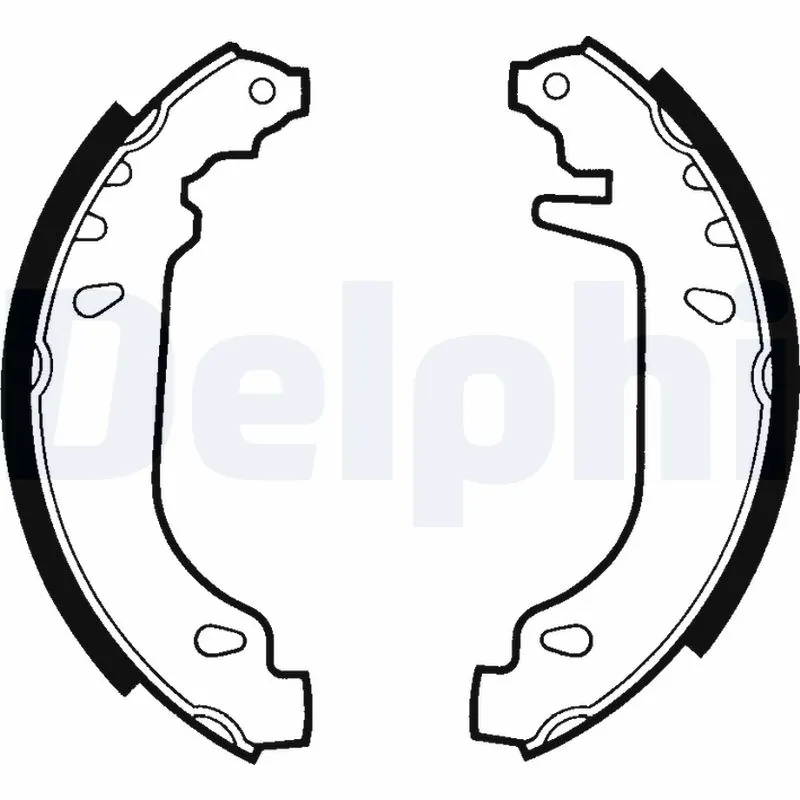 DELPHI مجموعة حذاء الكبح LS1404