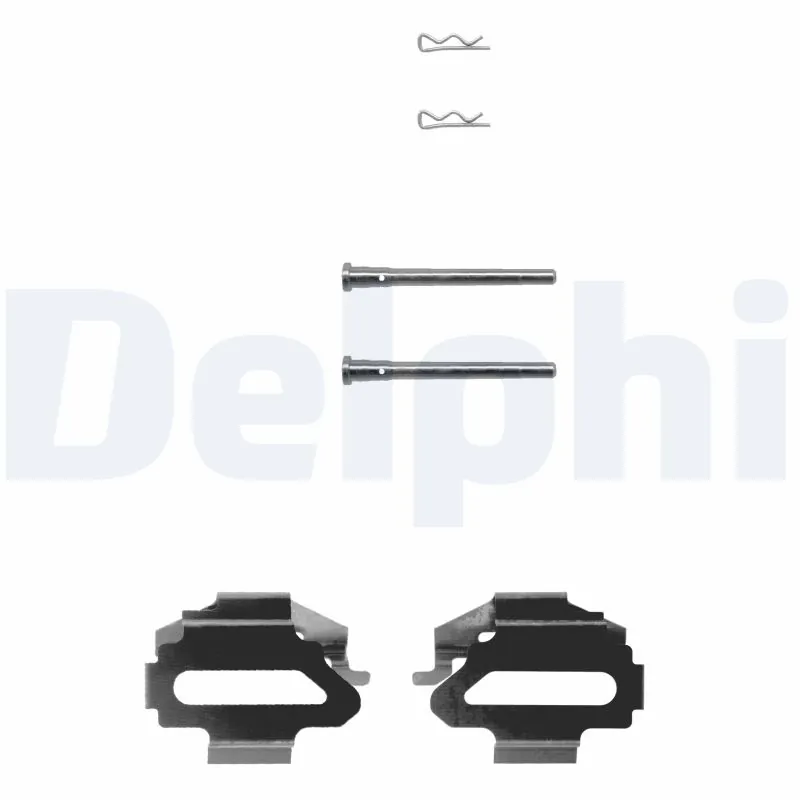 DELPHI Kit aksesori, bantalan rem cakram LX0162