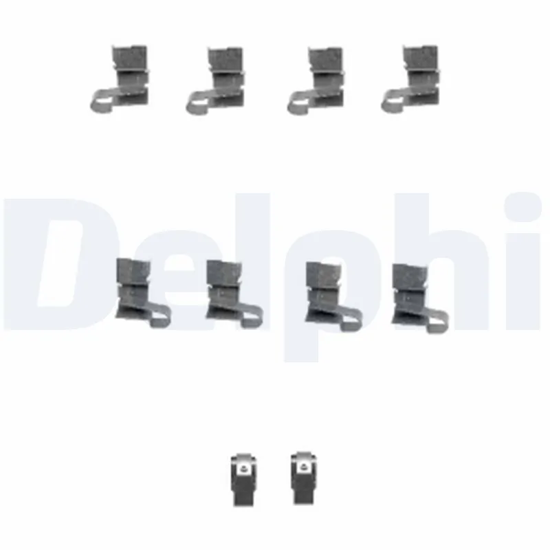 DELPHI Kit accessori, Pastiglia freno LX0432